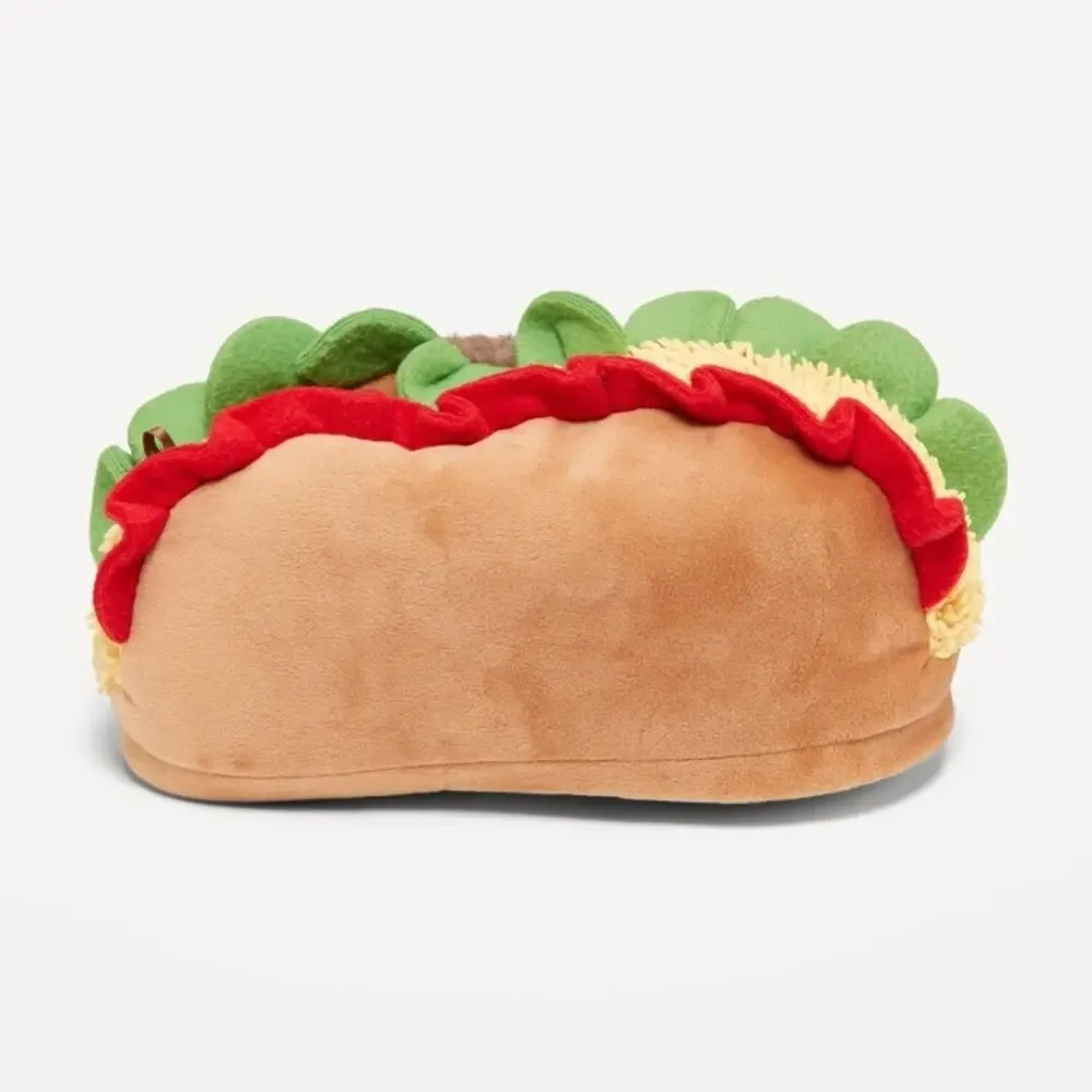 Old Navy Taco Microfleece Critter Slippers